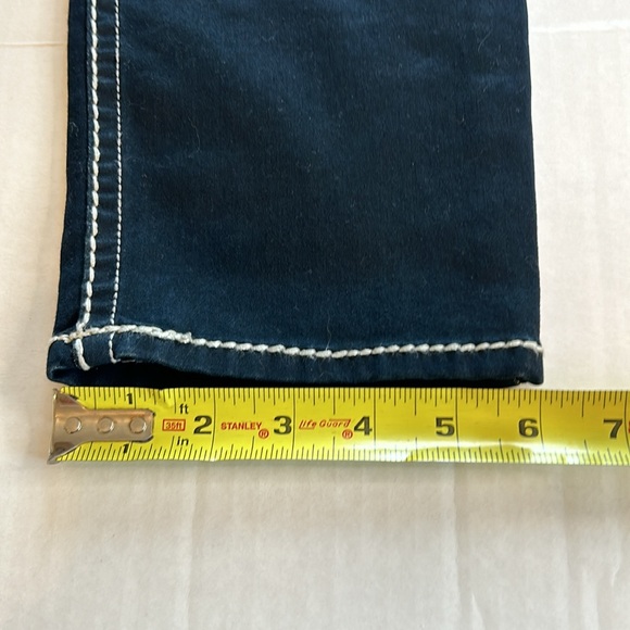 Hydraulic “Addison” Super Skinny Embellished Whiskered Black Jeans. Size 17/18 - Picture 15 of 16